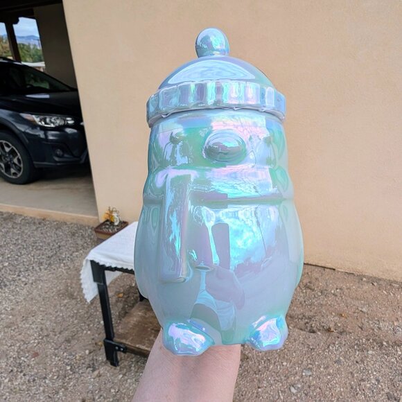 🐧 2025 Starbucks Chapter 2 Holiday Blue Iridescent Penguin Cup with Lid. NWT - Picture 2 of 9